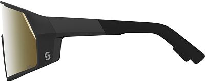 Превью  Велоочки SCOTT Pro Shield LS Black, Линзы: AMP Gold Chrome (289231-0001374)